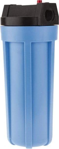 Pentair - 4-5/8 Inch Outside Diameter, 13 Inch Cartridge Length, 20 Micron Rating, Cartridge Filter Assembly - 3/4 Inch Pipe, Reduces Sediment - Americas Industrial Supply