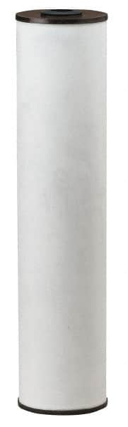 Pentair - 4-1/2" OD, Iron Reduction Resin Cartridge Filter - 20" Long, Reduces Tastes & Iron - Americas Industrial Supply