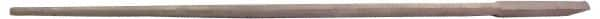 Ampco - 60" OAL Nonsparking Pry Bar - 1-1/4" Wide, Aluminum Bronze - Americas Industrial Supply