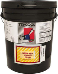 Trico - Tri-Cool TC-1, 5 Gal Pail Cutting Fluid - Synthetic, For Broaching, Grinding, Machining, Tapping - Americas Industrial Supply