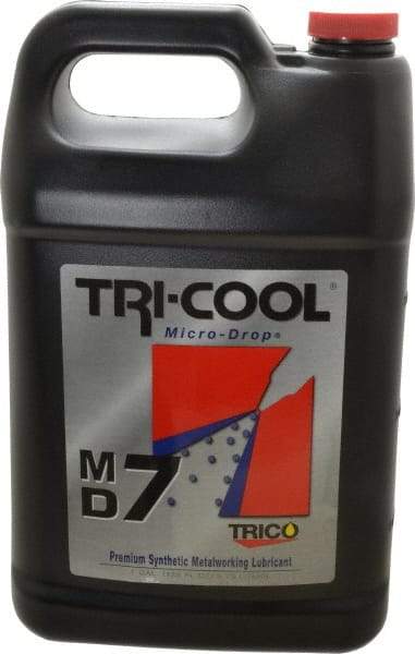 Trico - Micro-Drop MD-7, 1 Gal Bottle Cutting Fluid - Synthetic, For Machining - Americas Industrial Supply