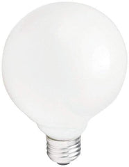 Philips - 400 Watt Incandescent Decorative Medium Screw Lamp - 2,700°K Color Temp, 6,645 Lumens, 120, 130 Volts, Dimmable, G30, 800 hr Avg Life - Americas Industrial Supply