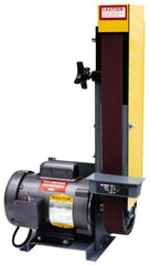 Kalamazoo - 48 Inch Long x 2 Inch Wide Horizontal and Vertical Belt Sanding Machine - 4,500 Ft./min Belt Speed, 1/2 Hp, Single Phase - Americas Industrial Supply