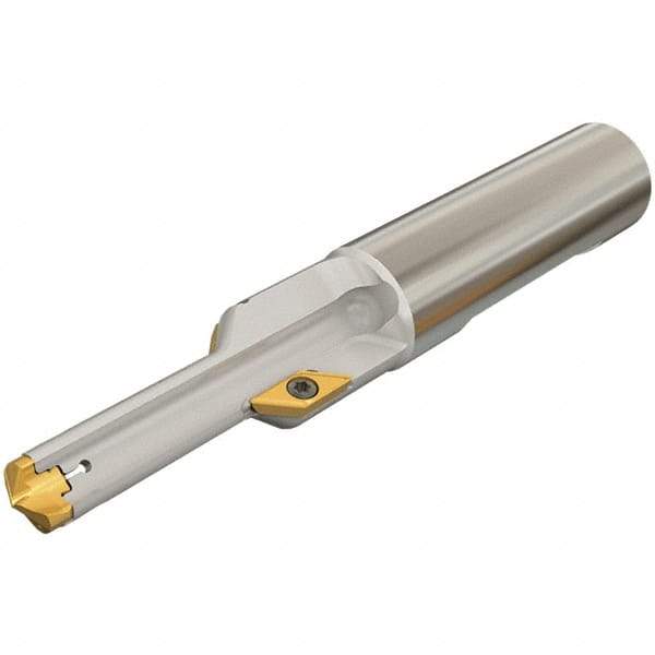 Iscar - 0.382 to 0.393" Diam, 1.06" Max Depth, 5/8" Shank Diam, 3.72" OAL, Replaceable Tip Drill - AOMT, IDI-SG, IDI-SK Insert, DCT Toolholder, Series ChamDrill - Americas Industrial Supply