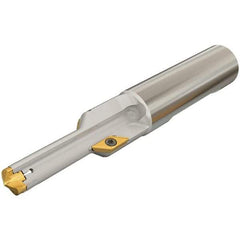 Iscar - 0.803 to 0.826" Diam, 1.65" Max Depth, 1" Shank Diam, 4.68" OAL, Replaceable Tip Drill - AOMT, IDI-SG, IDI-SK Insert, DCT Toolholder, Series ChamDrill - Americas Industrial Supply