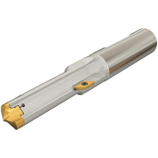 Iscar - 12.01 to 13mm Diam, 35.03mm Max Depth, 16.01mm Shank Diam, 106.08mm OAL, Replaceable Tip Drill - AOMT, IDI-SG, IDI-SK Insert, DCT Toolholder, Series ChamDrill - Americas Industrial Supply