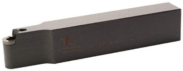 Kennametal - PRCC, Neutral Cut, 0° Lead Angle, 25mm Shank Height x 25mm Shank Width, Neutral Rake Indexable Turning Toolholder - 150mm OAL, RC..1204.. Insert Compatibility, Series Fix-Perfect - Americas Industrial Supply