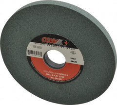 Camel Grinding Wheels - 7" Diam x 1-1/4" Hole x 1/2" Thick, I Hardness, 80 Grit Surface Grinding Wheel - Silicon Carbide, Type 1, Medium Grade, 3,760 Max RPM, Vitrified Bond, No Recess - Americas Industrial Supply