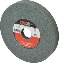 Camel Grinding Wheels - 7" Diam x 1-1/4" Hole x 1" Thick, I Hardness, 60 Grit Surface Grinding Wheel - Silicon Carbide, Type 5, Medium Grade, 3,760 Max RPM, Vitrified Bond, One-Side Recess - Americas Industrial Supply