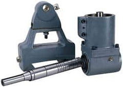 Interstate - Milling Head Angle Attachment Set - R8 Spindle Taper, Compatible with Bridgeport Type - Americas Industrial Supply