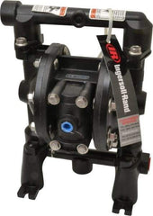 ARO/Ingersoll-Rand - 1/2" NPT, Metallic, Air Operated Diaphragm Pump - Nitrile Diaphragm, Aluminum Housing - Americas Industrial Supply