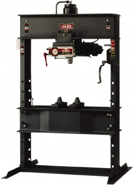 Dake - 150 Ton Electric Shop Press - 16 Inch Stroke, 2 HP - Americas Industrial Supply