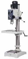 Vectrax - 20-7/16" Swing, Geared Head Drill Press - Variable Speed, 1 hp, Three Phase - Americas Industrial Supply