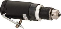 Florida Pneumatic - 3/8" Keyed Chuck - Inline Handle, 20,000 RPM, 4 CFM, 0.3333 hp, 60-90 psi - Americas Industrial Supply