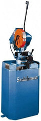 Scotchman - 1 Cutting Speed, 14" Blade Diam, Cold Saw - 1,500 & 3,000 RPM Blade Speed, Floor Machine, 3 Phase, Compatible with Non-Ferrous Material - Americas Industrial Supply