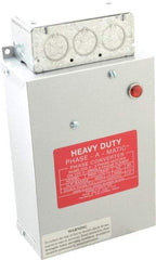 Made in USA - 1/3 to 3/4 hp Static Phase Converter - Americas Industrial Supply