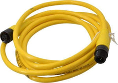Brad Harrison - Female to Male Cordset Sensor and Receptacle - 250 VAC/VDC, 6 Ft. Long Cable, IP68 Ingress Rating - Americas Industrial Supply