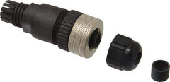 Brad Harrison - 4 Amp, Female Straight Field Attachable Connector Sensor and Receptacle - 30 VAC, 36 VDC, IP67 Ingress Rating - Americas Industrial Supply