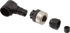 Brad Harrison - 4 Amp, Female 90° to Male 90° Field Attachable Connector Sensor and Receptacle - 250 VAC, 300 VDC, IP67 Ingress Rating - Americas Industrial Supply