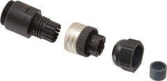 Brad Harrison - 4 Amp, Female Straight Field Attachable Connector Sensor and Receptacle - 250 VAC, 300 VDC, IP67 Ingress Rating - Americas Industrial Supply