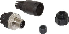 Brad Harrison - 4 Amp, Male Straight Field Attachable Connector Sensor and Receptacle - 250 VAC, 300 VDC, IP67 Ingress Rating - Americas Industrial Supply