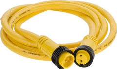 Brad Harrison - 13 Amp, Female Straight, Male Straight Cordset Sensor and Receptacle - 600 Volt, 1.83m Cable Length, IP67 Ingress Rating - Americas Industrial Supply