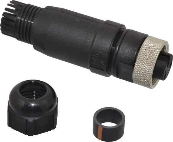Brad Harrison - 13 Amp, Female Straight Field Attachable Connector Sensor and Receptacle - 600 VAC/VDC, IP67 Ingress Rating - Americas Industrial Supply