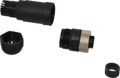 Brad Harrison - 8 Amp, Female Straight Field Attachable Connector Sensor and Receptacle - 600 VAC/VDC, IP67 Ingress Rating - Americas Industrial Supply