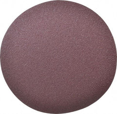 3M - 5" Diam, 80 Grit Aluminum Oxide Adhesive PSA Disc - Medium Grade, Maroon, J Weighted Backing, Flexible, Use with Random Orbital Sanders - Americas Industrial Supply