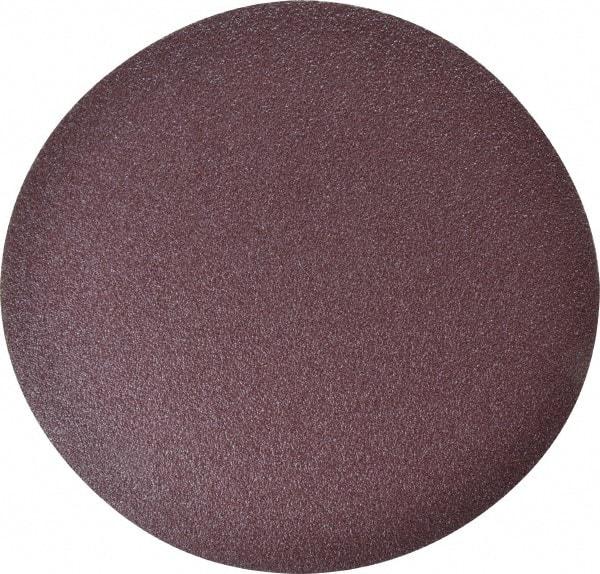 3M - 6" Diam, 80 Grit Aluminum Oxide Adhesive PSA Disc - Medium Grade, Maroon, J Weighted Backing, Flexible, Use with Random Orbital Sanders - Americas Industrial Supply