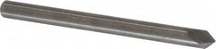 Accupro - 1/8" Diam 2 Flute Single End Solid Carbide Chamfer Mill - Americas Industrial Supply