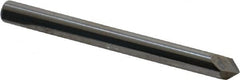 Accupro - 3/16" Diam 2 Flute Single End Solid Carbide Chamfer Mill - Americas Industrial Supply