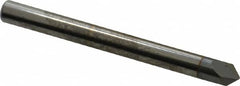 Accupro - 3/16" Diam 2 Flute Single End Solid Carbide Chamfer Mill - Americas Industrial Supply
