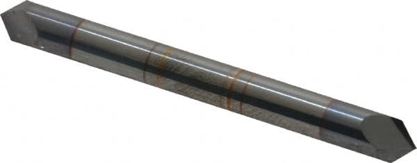 Accupro - 3/16" Diam 2 Flute Double End Solid Carbide Chamfer Mill - Americas Industrial Supply