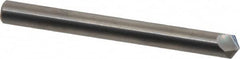 Accupro - 1/4" Diam 2 Flute Single End Solid Carbide Chamfer Mill - Americas Industrial Supply