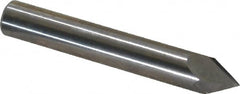 Accupro - 3/8" Diam 2 Flute Single End Solid Carbide Chamfer Mill - Americas Industrial Supply
