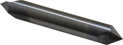 Accupro - 3/8" Diam 2 Flute Double End Solid Carbide Chamfer Mill - Americas Industrial Supply