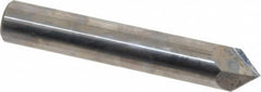 Accupro - 1/2" Diam 2 Flute Single End Solid Carbide Chamfer Mill - Americas Industrial Supply