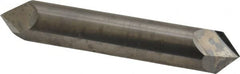 Accupro - 1/2" Diam 2 Flute Double End Solid Carbide Chamfer Mill - Americas Industrial Supply