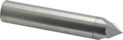 Accupro - 3/4" Diam 2 Flute Single End Solid Carbide Chamfer Mill - Americas Industrial Supply