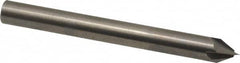 Accupro - 1/4" Diam 4 Flute Single End Solid Carbide Chamfer Mill - Americas Industrial Supply