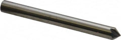 Accupro - 1/4" Diam 4 Flute Single End Solid Carbide Chamfer Mill - Americas Industrial Supply