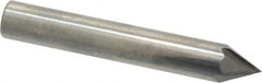 Accupro - 3/8" Diam 4 Flute Single End Solid Carbide Chamfer Mill - Americas Industrial Supply