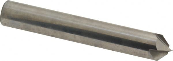 Accupro - 3/8" Diam 4 Flute Single End Solid Carbide Chamfer Mill - Americas Industrial Supply