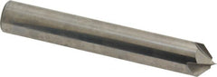 Accupro - 3/8" Diam 4 Flute Single End Solid Carbide Chamfer Mill - Americas Industrial Supply