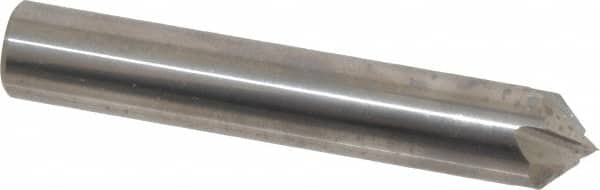 Accupro - 1/2" Diam 4 Flute Single End Solid Carbide Chamfer Mill - Americas Industrial Supply