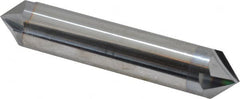 Accupro - 3/4" Diam 4 Flute Double End Solid Carbide Chamfer Mill - Americas Industrial Supply