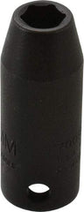 Proto - 3/8" Drive 8mm Deep Thin Wall Impact Socket - 6 Points, 2" OAL - Americas Industrial Supply