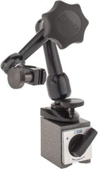 Noga - 40mm Long x 30mm Wide x 35mm High Magnetic Indicator Base with On/Off Switch - 70 Lb Magnetic Pull, Articulated Arm - Americas Industrial Supply
