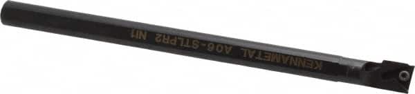 Kennametal - 12.19mm Min Bore Diam, 6" OAL, 3/8" Shank Diam, A-STLP Indexable Boring Bar - TP.. Insert, Screw Holding Method - Americas Industrial Supply